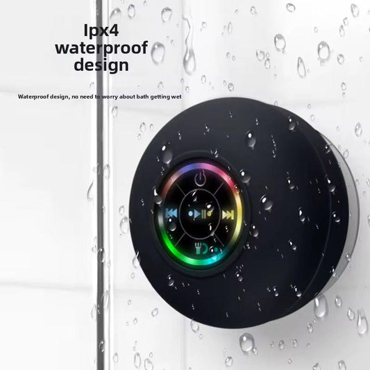 Boxă Bluetooth portabilă waterproof cu ventuză pentru duș