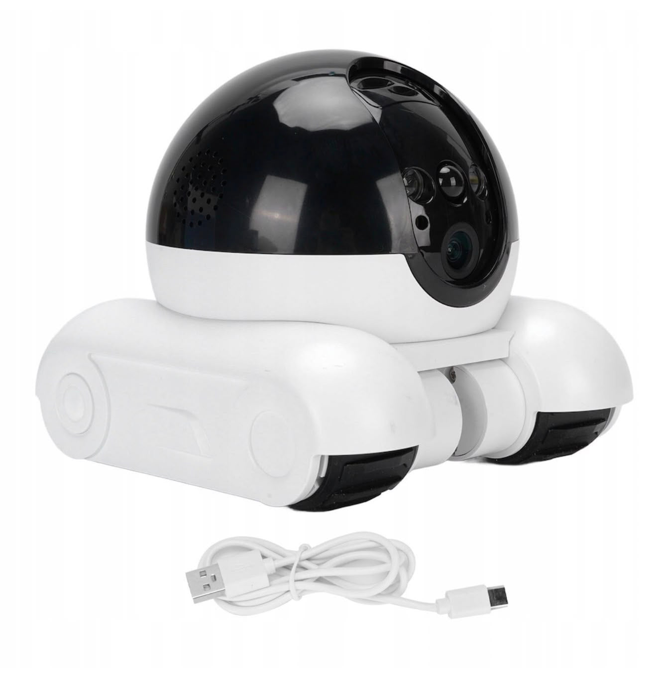Robot cameră cu acumulator 5200 mAh și vedere nocturnă