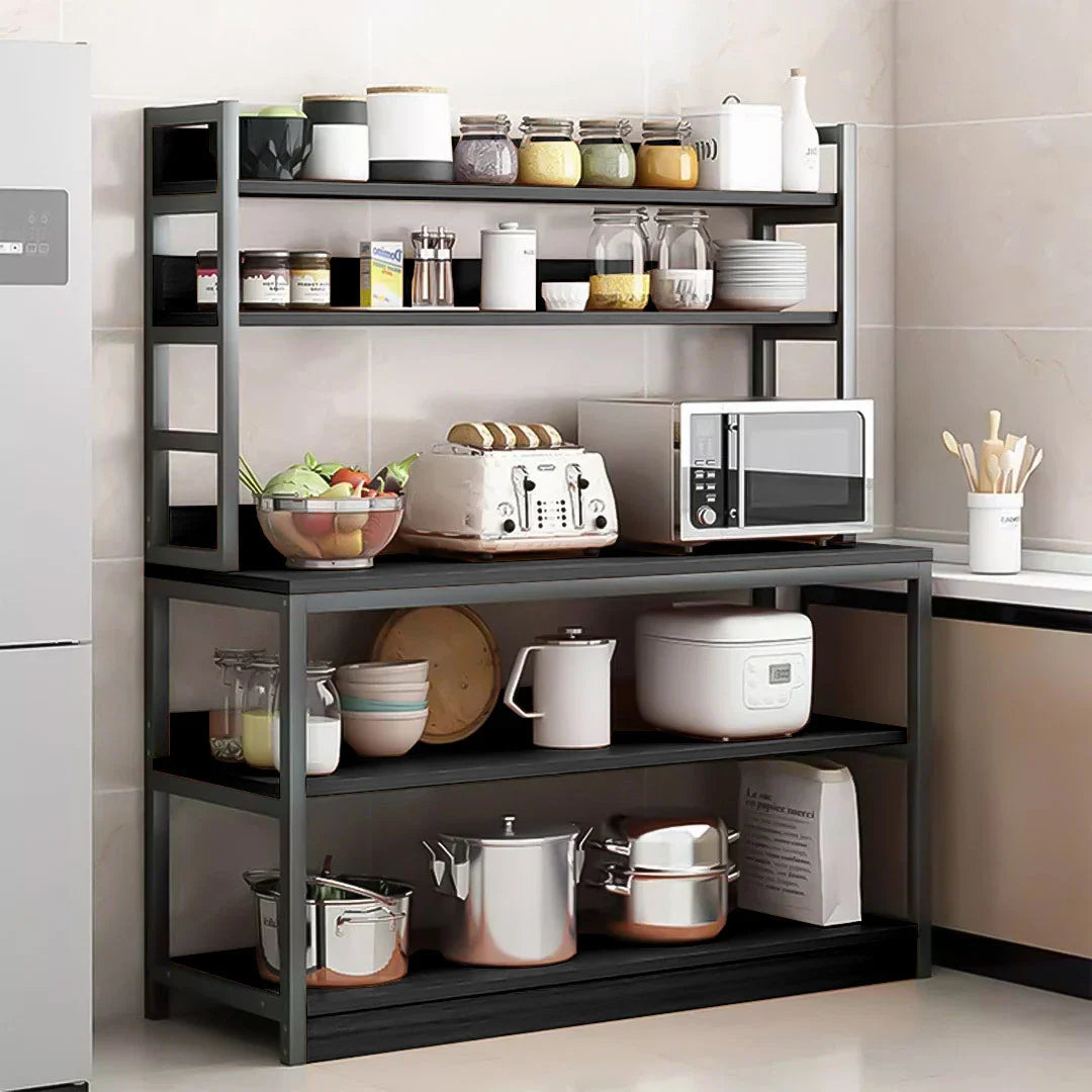 Etajeră multifuncțională pentru bucătărie - 120x35x158 cm — Confort Practic Pentru Casa Ta