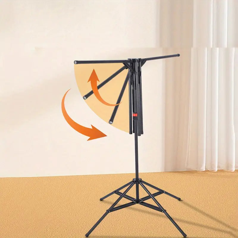 Uscator de rufe pliabil tip trepied 150 cm — Confort Practic Pentru Casa Ta