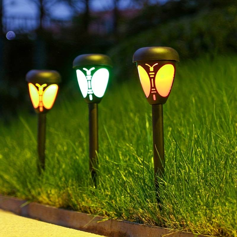 Set 2 lampi solare LED pentru exterior sub forma de — Ambient Modern Pentru Acasă