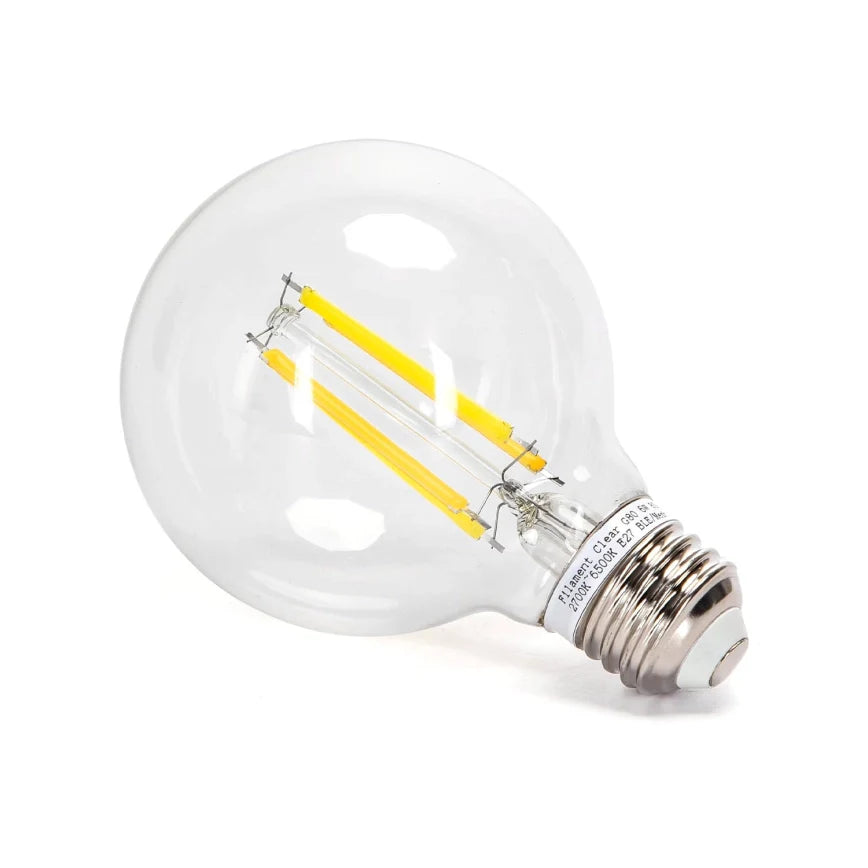 Bec LED vintage cu filament G80 E27/8W/230V 2700K — Ambient Modern Pentru Acasă