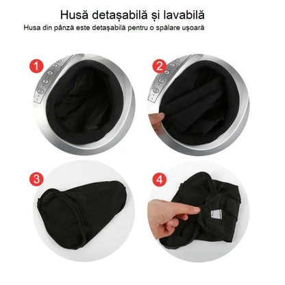 Aparat de masaj Shiatsu pentru picioare afisaj LED — Confort Personal Zi de Zi