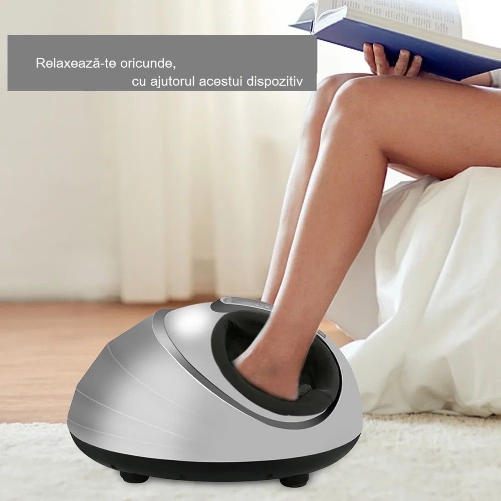 Aparat de masaj Shiatsu pentru picioare afisaj LED — Confort Personal Zi de Zi