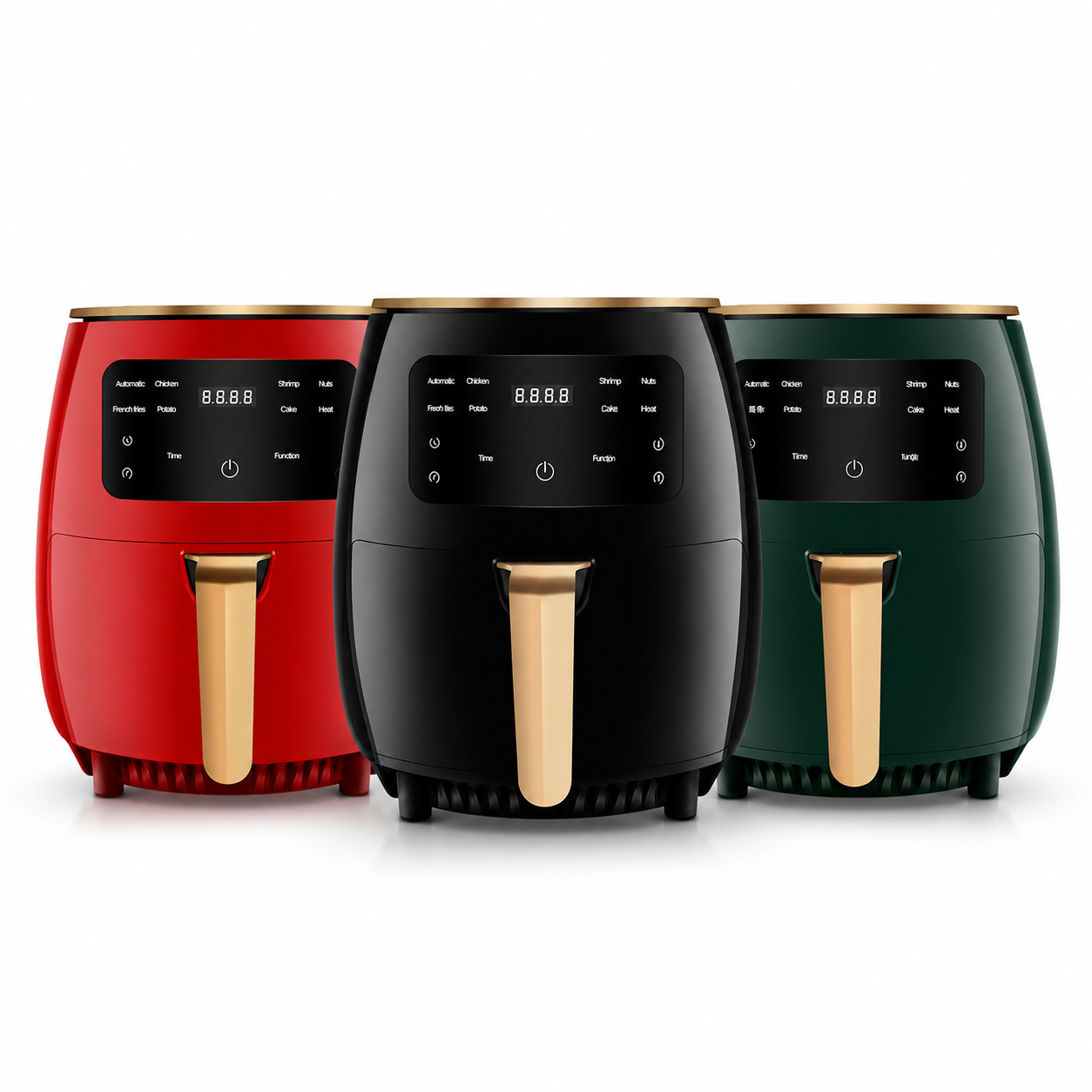 Friteuză cu Aer Cald Air Fryer 6L, 2400W, Touch LCD, A-159-1