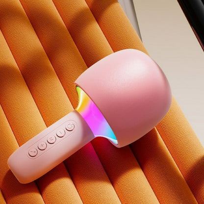 Microfon Karaoke Wireless cu Boxa si LED RGB OKOP KP-M110 — Utilitate Smart Zi de Zi