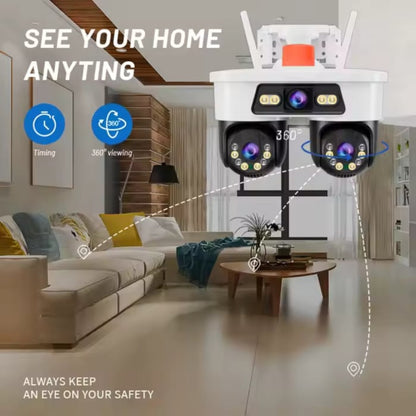 Camera de Supraveghere JORTAN WiFi 9MP — Control și Siguranță Zi de Zi