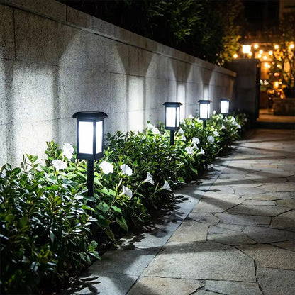Felinar solar gradina LED 25 cm