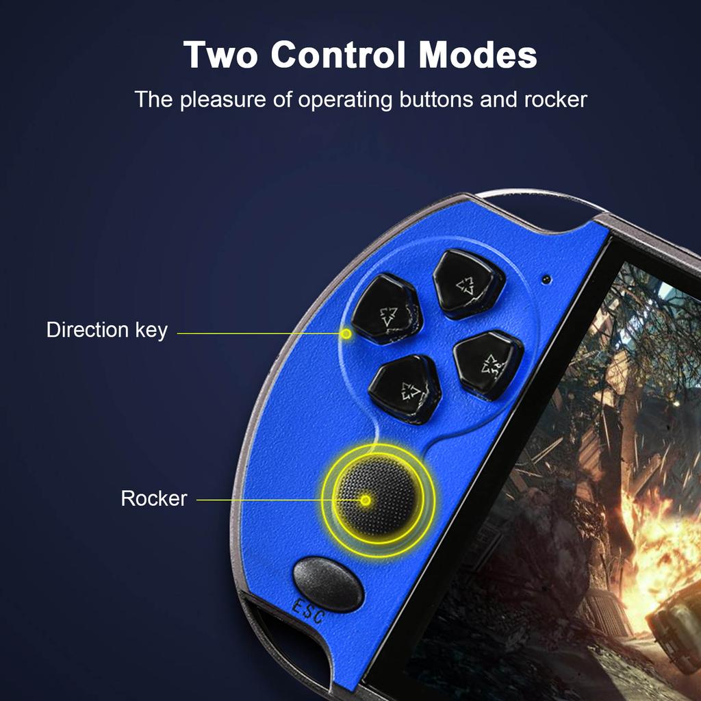 Consola jocuri portabila X7 Plus display 5.1 inch — Utilitate Smart Zi de Zi