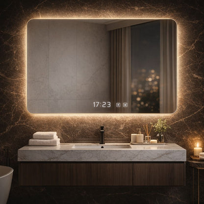 Oglinda Led Premium 80x60 — Confort Practic Pentru Casa Ta