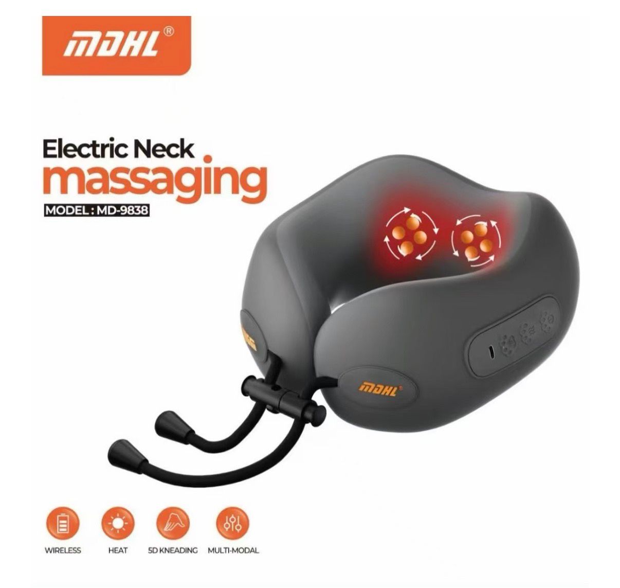 Perna masaj cervical inteligenta MDHL MD-9838 — Confort Personal Zi de Zi