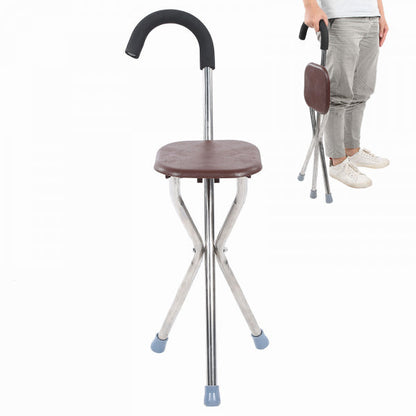 Scaun pliabil cu baston inaltime 82 cm — Confort Personal Zi de Zi