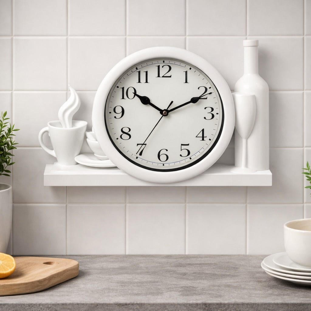 Ceas de perete clasic – design simplu si elegant – — Confort Practic Pentru Casa Ta