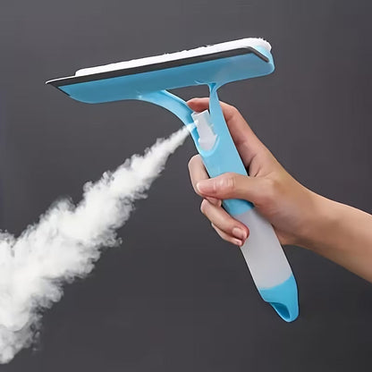 Racleta geamuri 3-în-1 cu pulverizator — Confort Practic Pentru Casa Ta