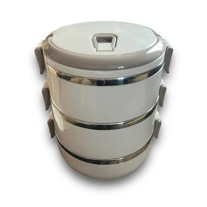 Caserola termoizolanta cu 2 compartimente pentru mâncare — Mai Mult Confort în Bucătărie