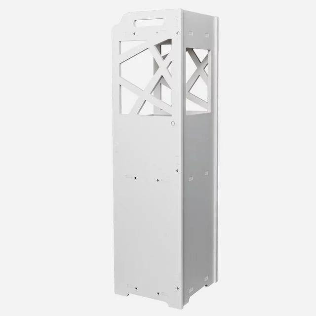 Dulap vertical pentru baie 80 x 20 x 18 cm — Confort Practic Pentru Casa Ta