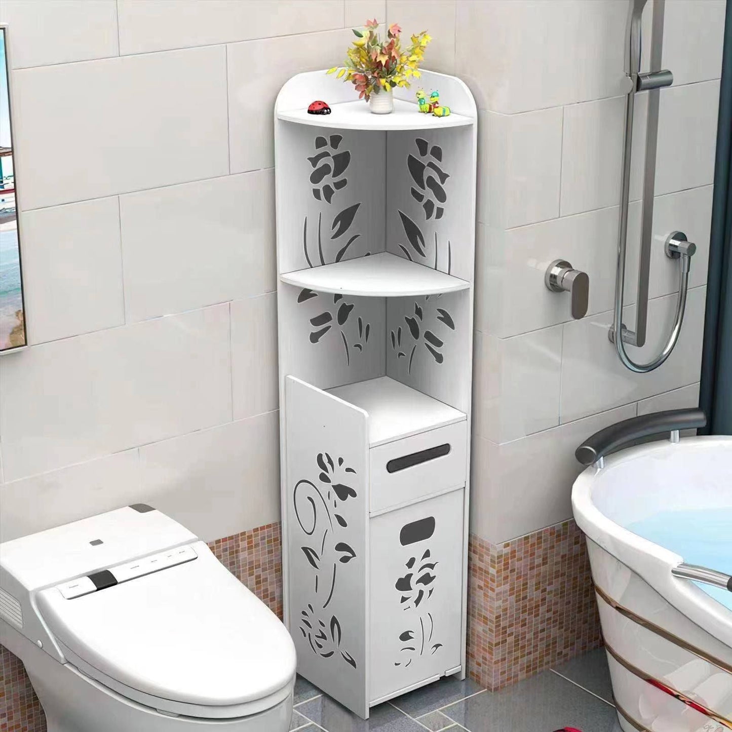 Dulap vertical pentru baie — Confort Practic Pentru Casa Ta