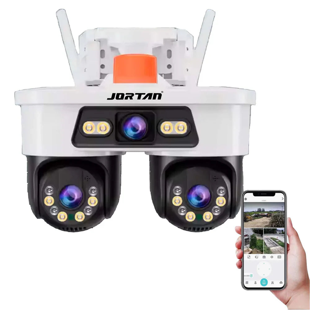 Camera de Supraveghere JORTAN WiFi 9MP — Control și Siguranță Zi de Zi