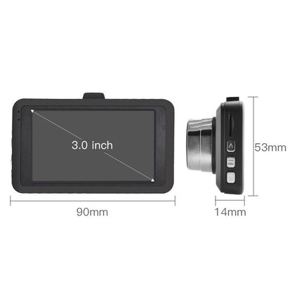 Camera auto DVR 1080P Full HD display 3 inch — Control și Siguranță Zi de Zi