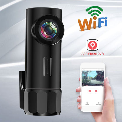 Camera auto DVR HD cu WiFi si conectare la telefon — Control și Siguranță Zi de Zi