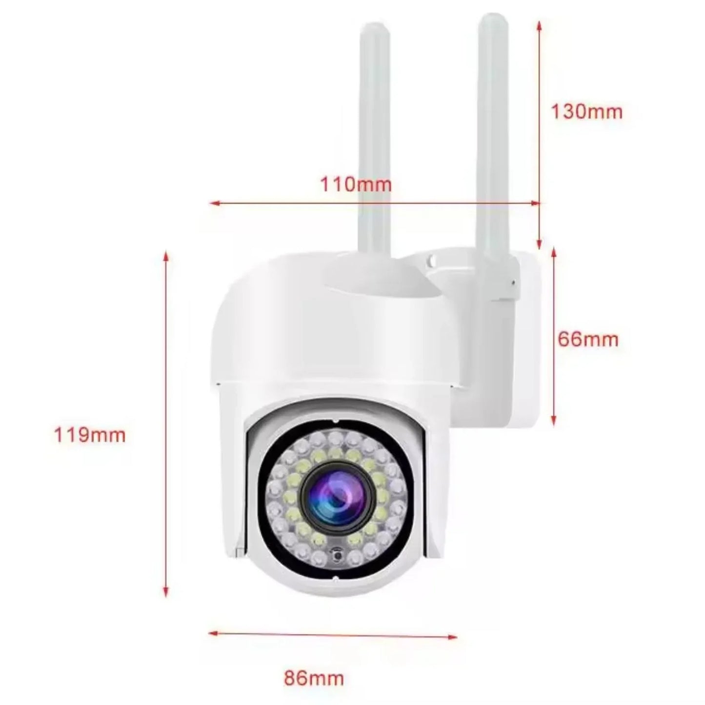 Camera de supraveghere WiFi pentru exterior cu Card 32GB Inclus — Control și Siguranță Zi de Zi