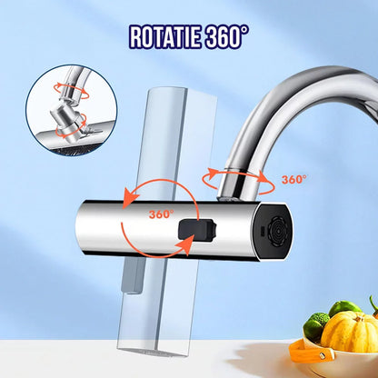 Cap de robinet multifunctional cu 4 moduri de pulverizare — Mai Mult Confort în Bucătărie