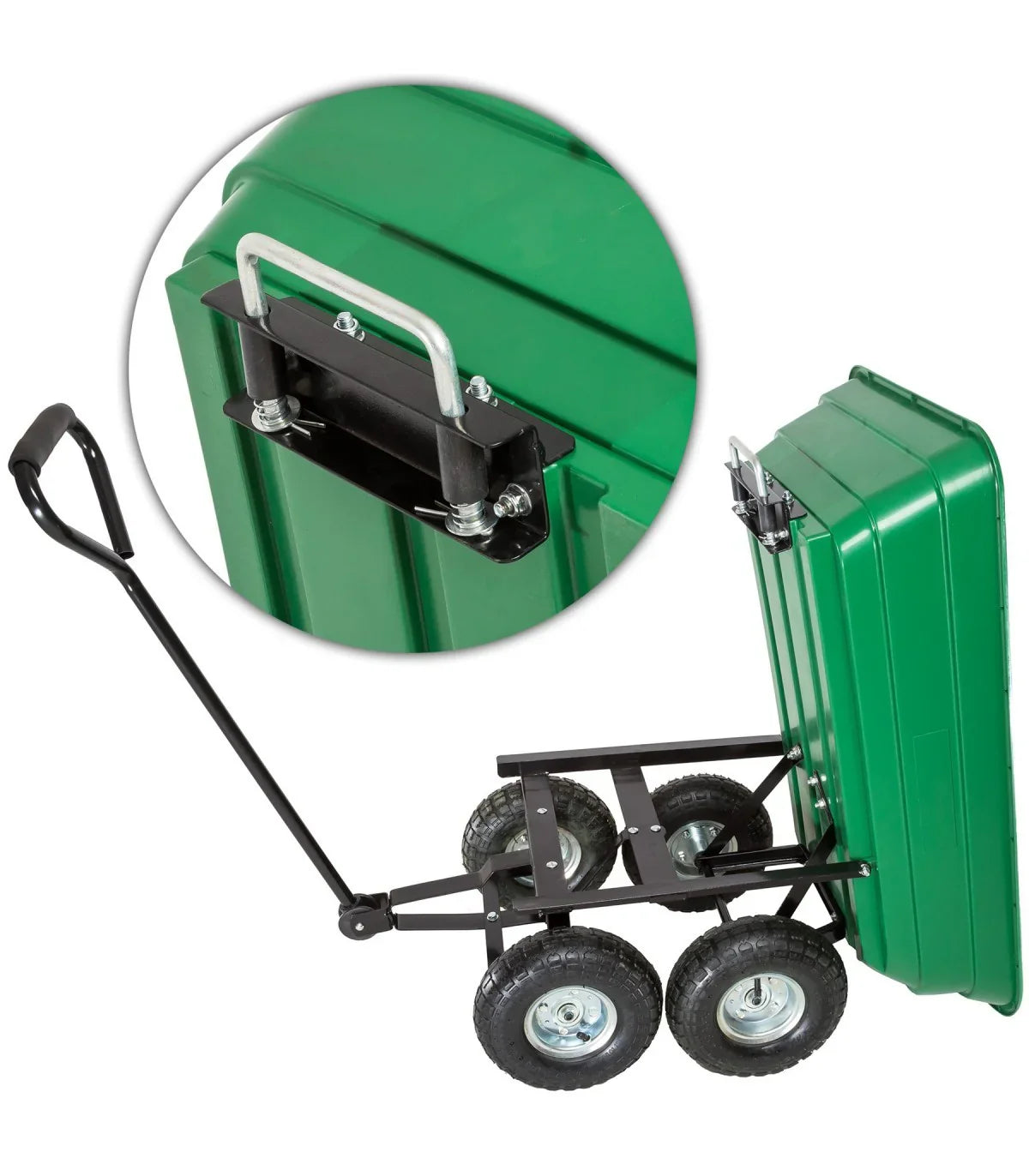 Carucior pentru gradina si curte 75 L