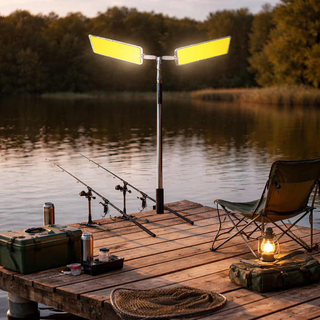 Kit Nocturna eLIVE FR-12 Proiector Camping LED 94W 9116lm Brat — Mai Mult Confort Oriunde