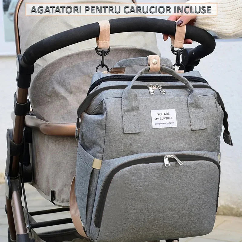 Geanta-Rucsac tip patut extensibil pentru copii — Util Pentru Familie și Copii