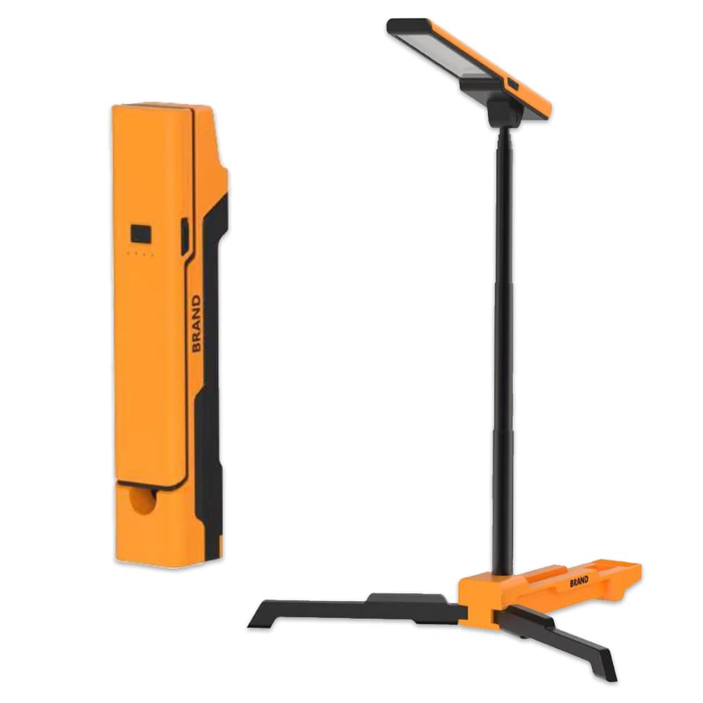 Lampă de Lucru Profesională, Pliabilă, Ușor de transportat, Acumulator 5200mah, LED 1500 lumeni, – CLS-IL003 | EsentaCasei