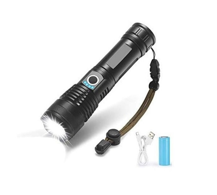 Lanterna Profesionala XH71 P50, 2000 Lumeni, Zoom, USB, Acumulator Inclus – CLS-IL060 | EsentaCasei