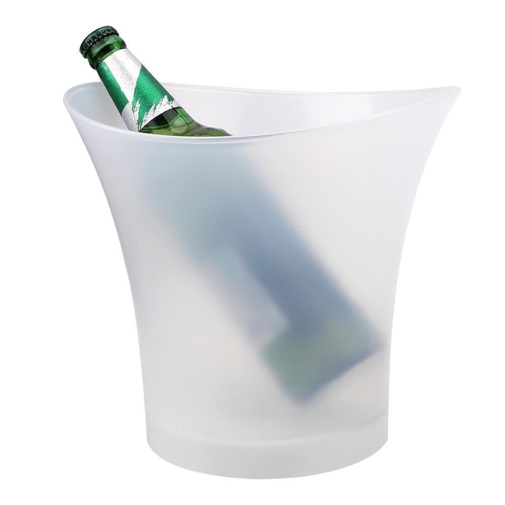Frapiera gheata 7L cu iluminare LED si boxa wireless reincarcabila — Utilitate Smart Zi de Zi