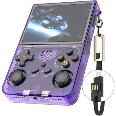 Consola de jocuri portabila R36S ecran IPS 3.5 inch 64GB — Utilitate Smart Zi de Zi