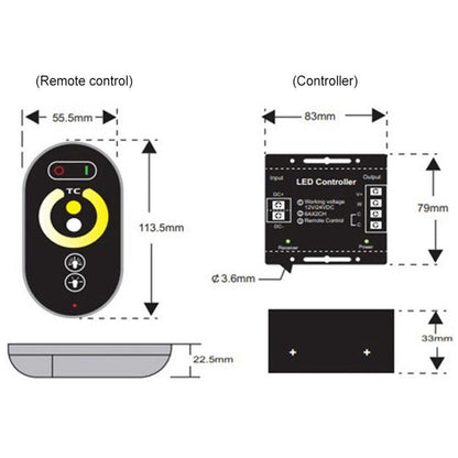 Controller led RGB pentru banda LED 12V/24V — Utilitate Smart Zi de Zi