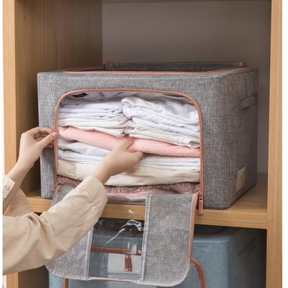 Cutie de depozitare pliabila 66 sau 100L — Confort Practic Pentru Casa Ta