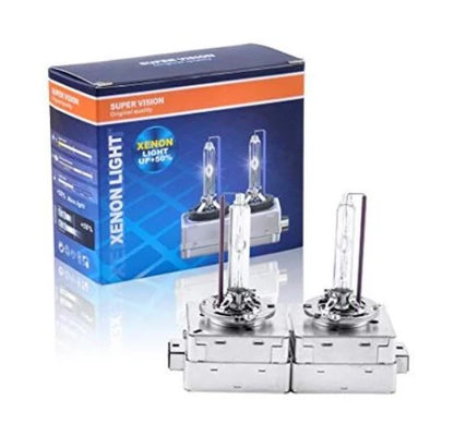 Set 2 becuri Xenon D1S White auto pentru far 35W — Confort și Siguranță la Drum