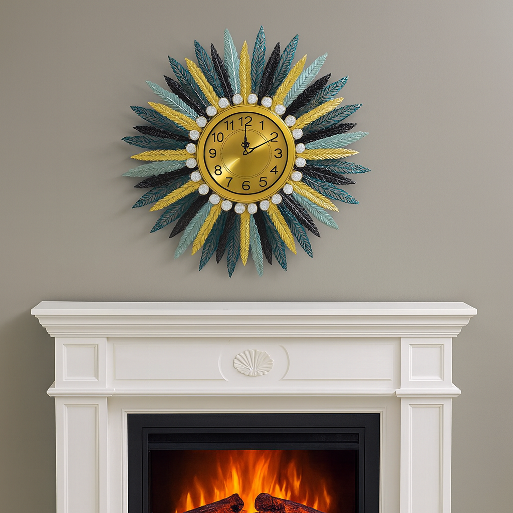 Ceas de perete decorativ 73cm — Confort Practic Pentru Casa Ta