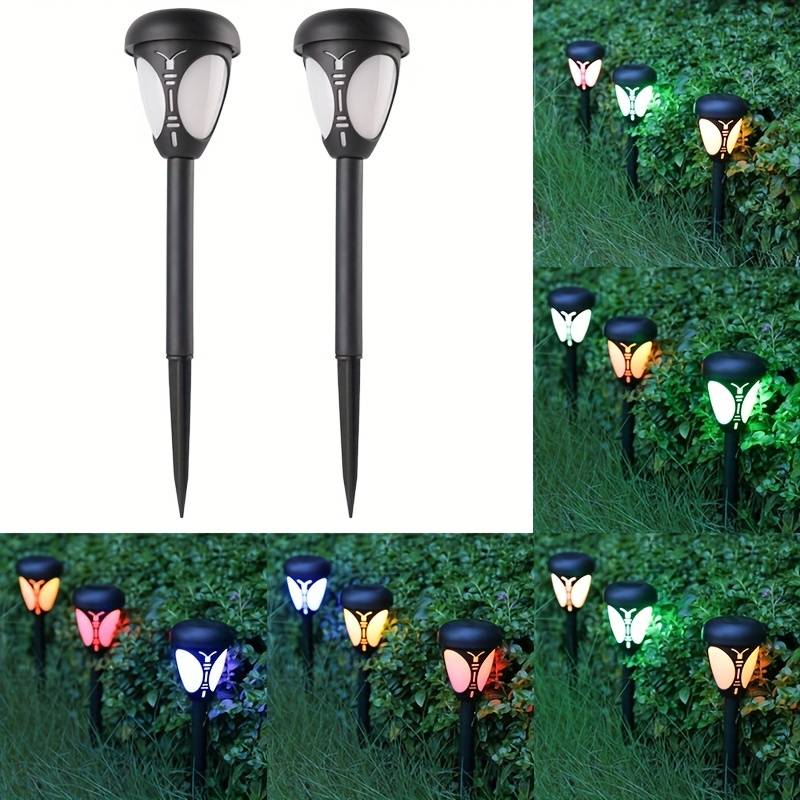 Set 2 lampi solare LED pentru exterior sub forma de — Ambient Modern Pentru Acasă