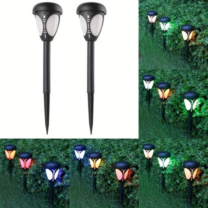 Set 2 lampi solare LED pentru exterior sub forma de — Ambient Modern Pentru Acasă