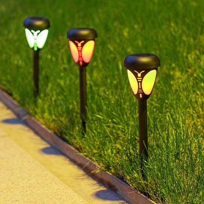 Set 2 lampi solare LED pentru exterior sub forma de — Ambient Modern Pentru Acasă