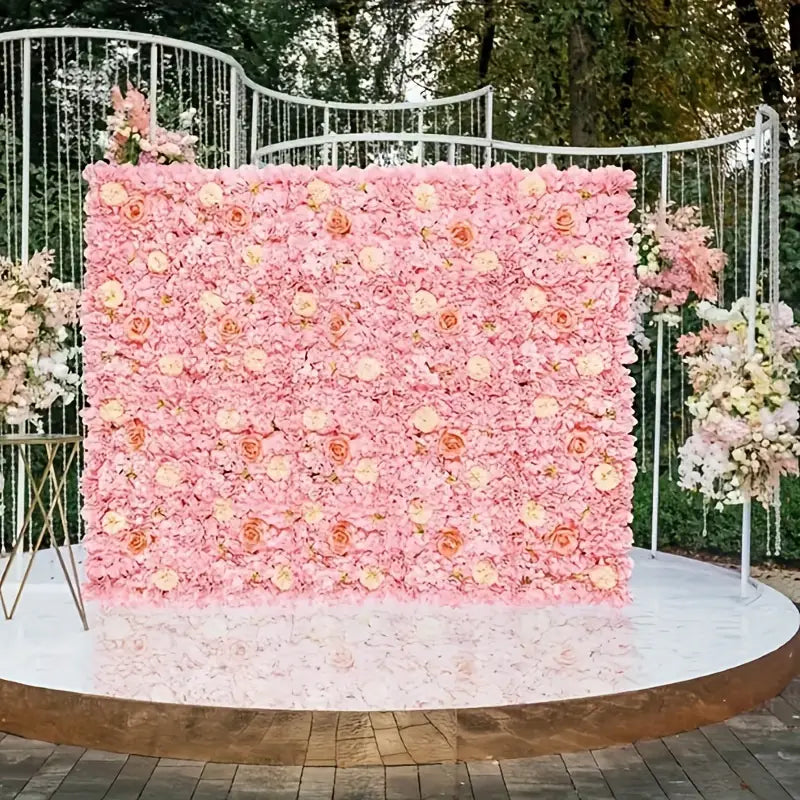 Panou Floral Artificial cu 56 de Trandafiri – 60 x