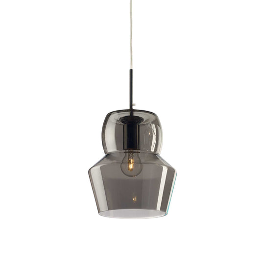 Lustră Suspendată ZENO SP1, Sticlă Fumurie, E27, IP20, 8021696088938