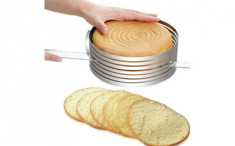 Inel feliator blat de tort ajustabil Cake Ring 8 cm — Mai Mult Confort în Bucătărie