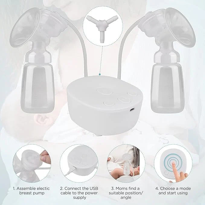 Pompa de San Electrica Dubla – 3 Moduri — Util Pentru Familie și Copii