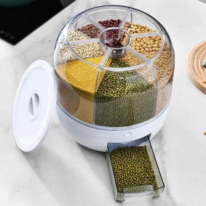Dispenser rotativ pentru cereale — Mai Mult Confort în Bucătărie