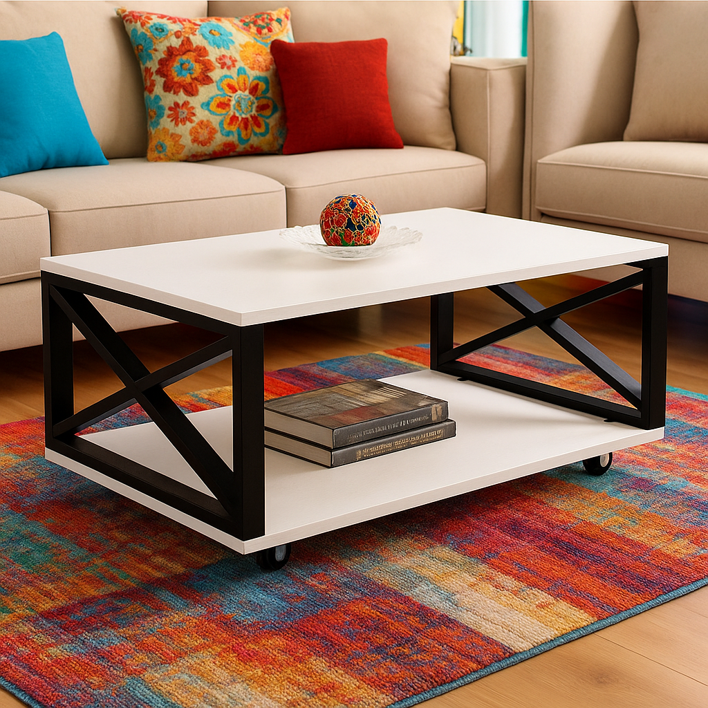 Masuta de cafea moderna 98 x 60 x 33.6 cm — Confort Practic Pentru Casa Ta