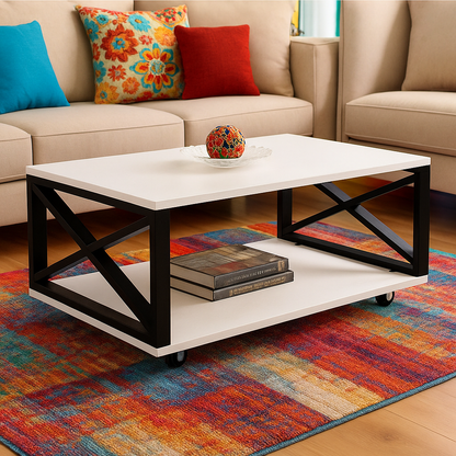 Masuta de cafea moderna 98 x 60 x 33.6 cm — Confort Practic Pentru Casa Ta
