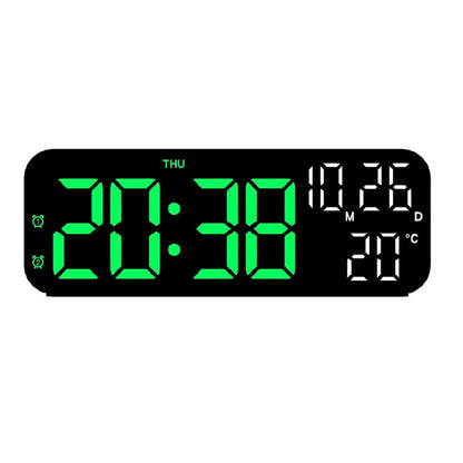Ceas digital de perete cu afisaj LED — Utilitate Smart Zi de Zi