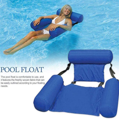 Fotoliu plutitor gonflabil pentru piscina — Mai Mult Confort Oriunde