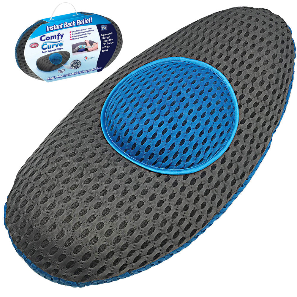 Perna ergonomica pentru sustinere lombara si spate — Confort Personal Zi de Zi